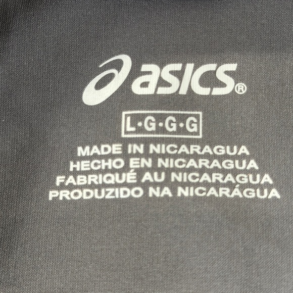 ASICS Men's Dark Gray Performance Jacket - Picture 7 of 8